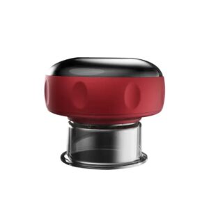 12 Seviyeli Isıtmalı Akıllı Masaj Kupası Kırmızı Renk