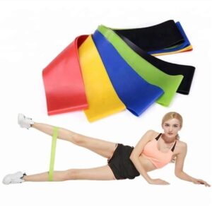 Direnç Lastiği Pilates Squat - 5'li Direnç Seti