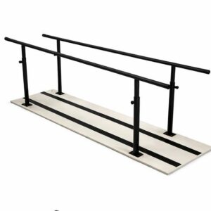 Fizik Tedavi Paralel Bar 2 Metre Uzunluk Yükseklik Ayarlanabilir Kaydırmaz Şeritli