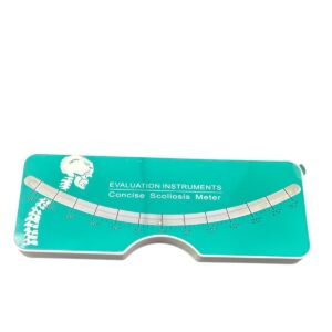 Skolyometre Skolyoz Ölçer Yeşil Renkli